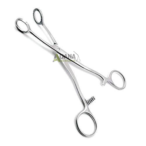 Collin Tongue Forceps Stainless Steel 410 Grade