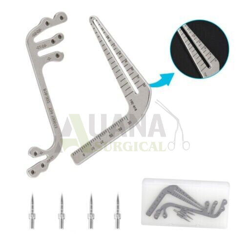 Dental Gauge Implant Locator Pin Surgical Drill Guide Oral Planting Positioning
