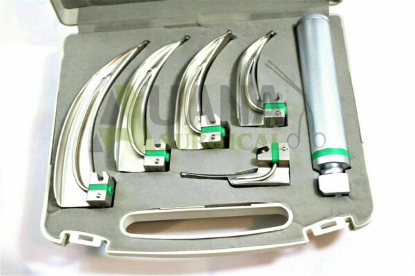 Laryngoscope With 5 Blades Adult