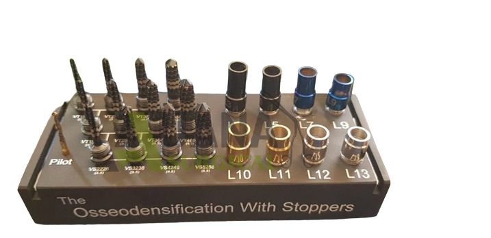 Osseodensification stopper kit