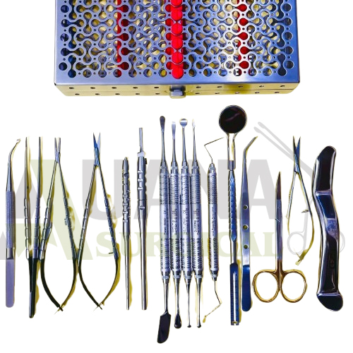 Dental Oral Surgery Kit Micro Periodontal Oral Surgery Kit Surgical Instruments