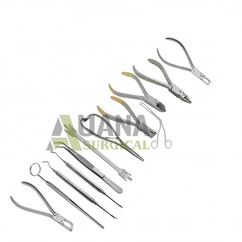 Dental Orthodontic Kit of 11 Pieces