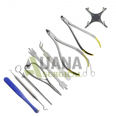 Dental Orthodontic Kit 9 pieces